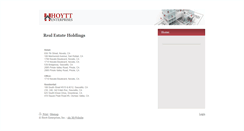 Desktop Screenshot of hoyttenterprises.com