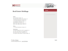 Tablet Screenshot of hoyttenterprises.com